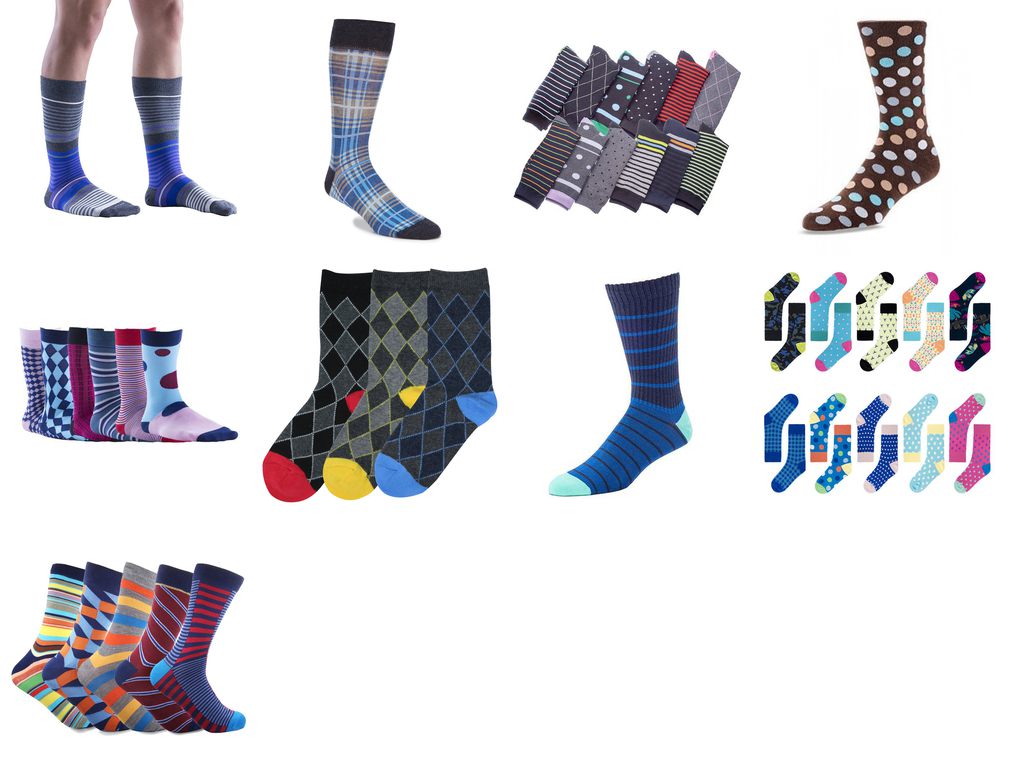 colorful dress socks